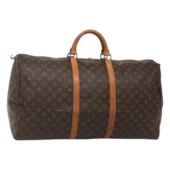 LOUIS VUITTON Monogram Keepall 60 Boston Bag M41422 - Picture 1 of 16
